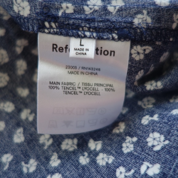 REFORMATION Kelby short Sleeve Midi Dress - Picture 10 of 11